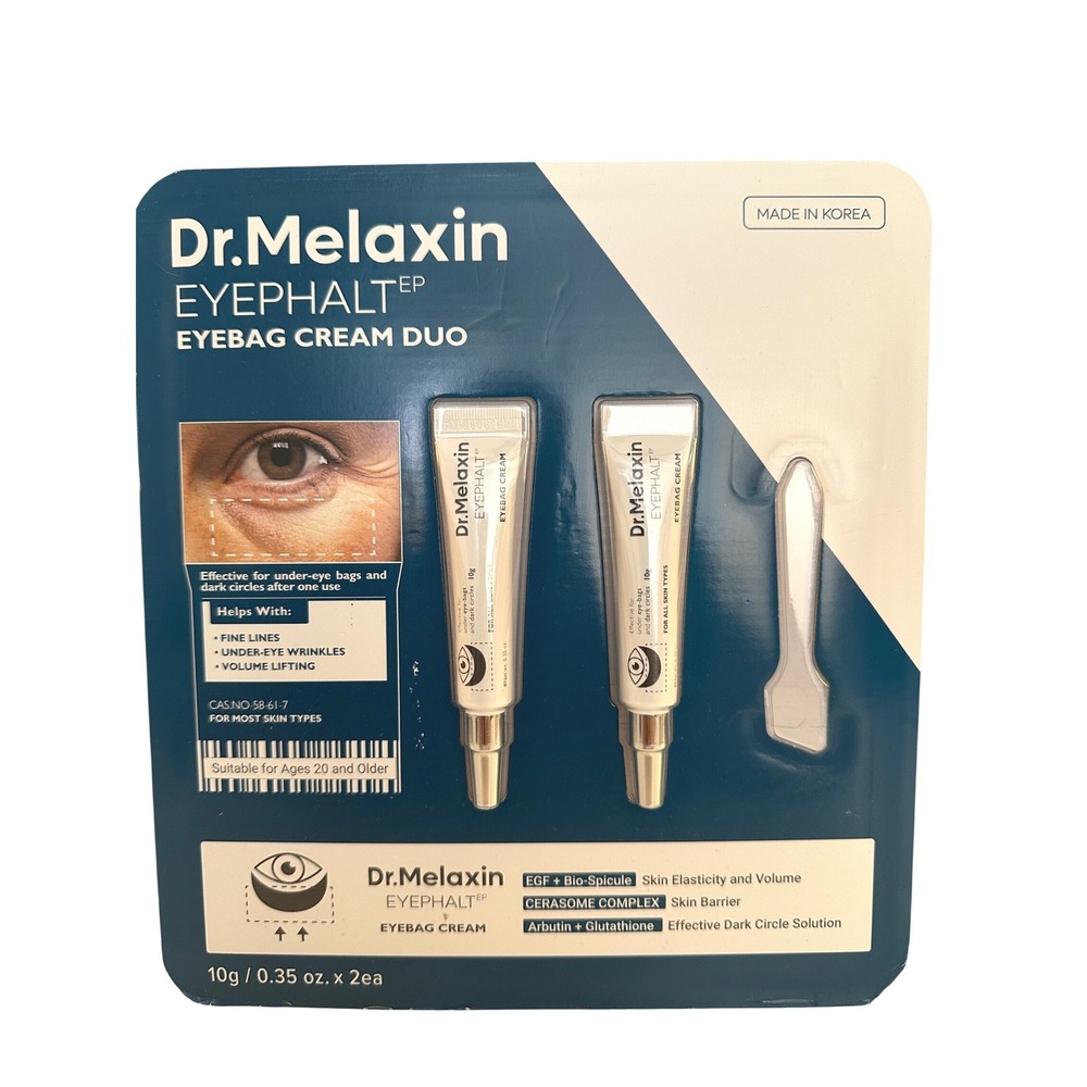 Dr. Melaxin Womens Blue Eyephalt EP Eyebag Cream Duo 10g x 2ea